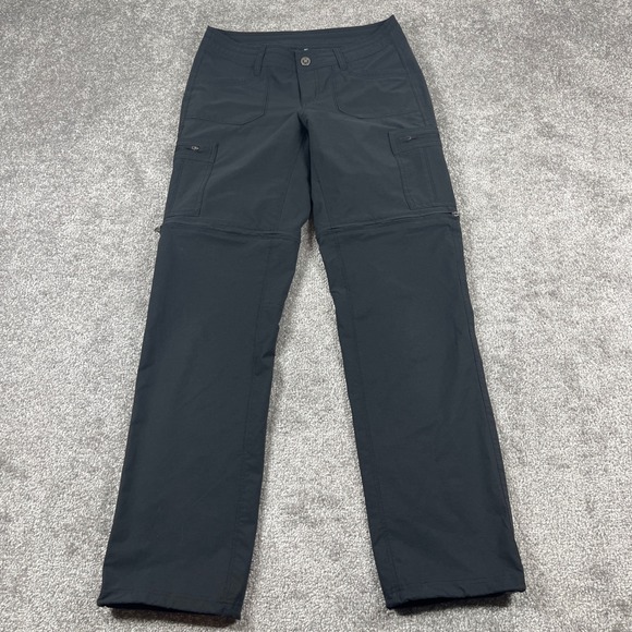 Kuhl Convertible Pants Womens 4 Zip Off Shorts Horizon Hiking Outdoor Black - Picture 2 of 16